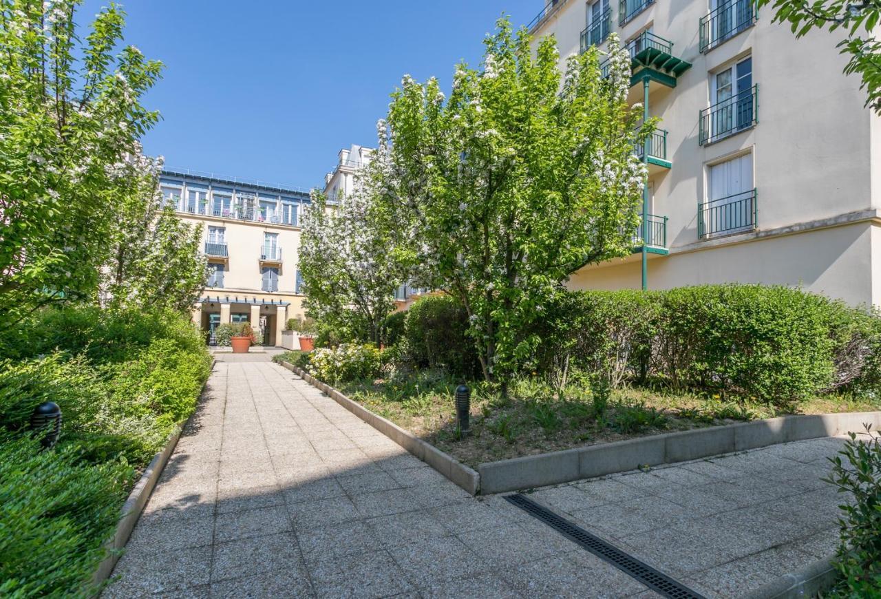 Nice Apartment Garden - 5 Min Disneyland Paris - Val D'Europe Center シェシー エクステリア 写真